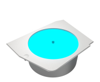 Cougar Podświetlana platforma do FV270 White - 1300044 - zdjęcie 1